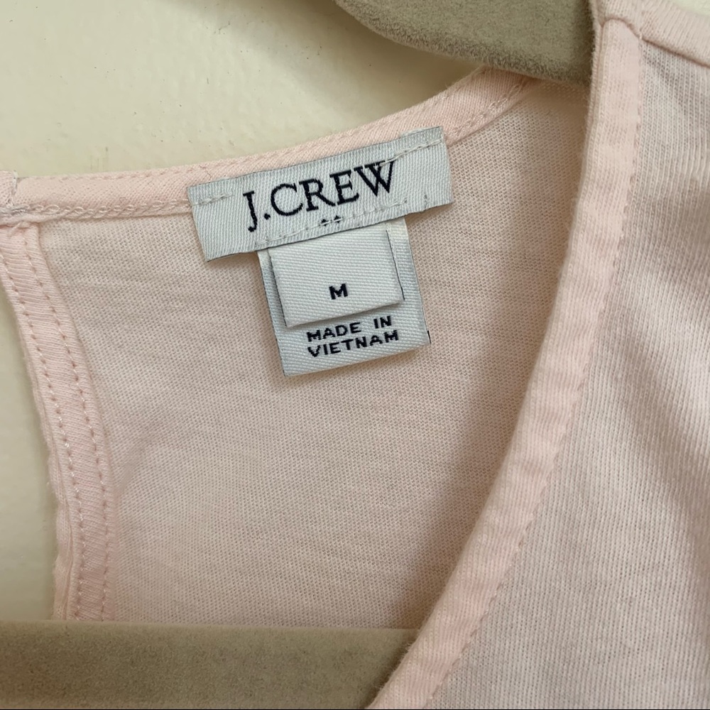 Light Pink J. Crew Ruffle Tank - Picture 2 of 5